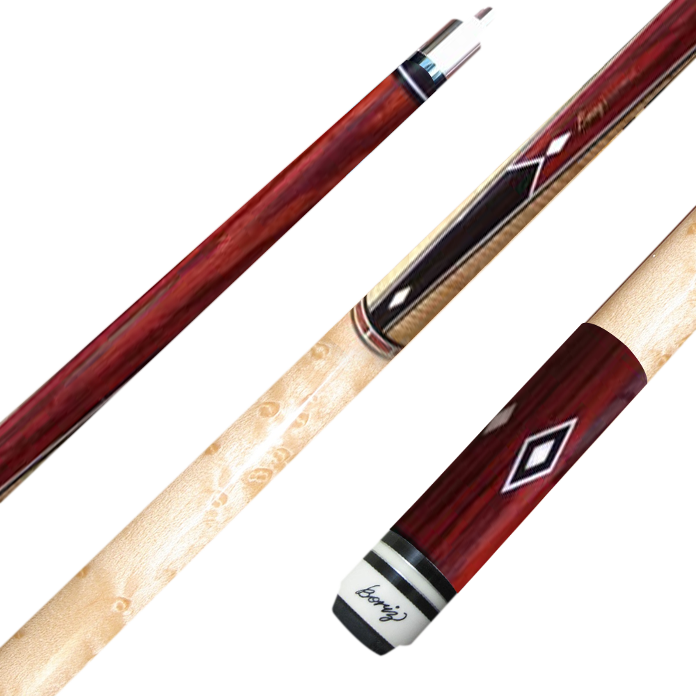 Boriz Billiards Black Magic Grip Pool Cue Stick Origina