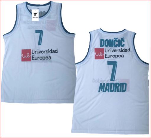 luka doncic jersey real madrid