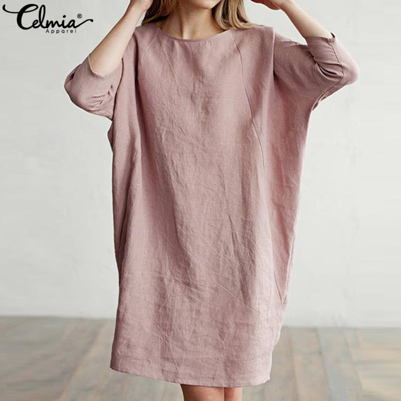 long cotton linen dresses