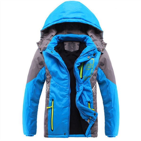 girls waterproof warm coat