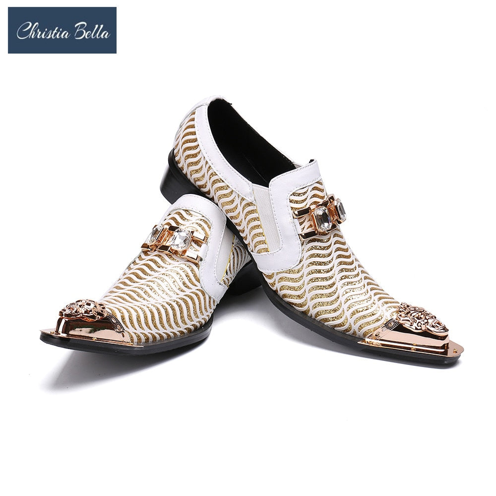 mens white wedding shoes