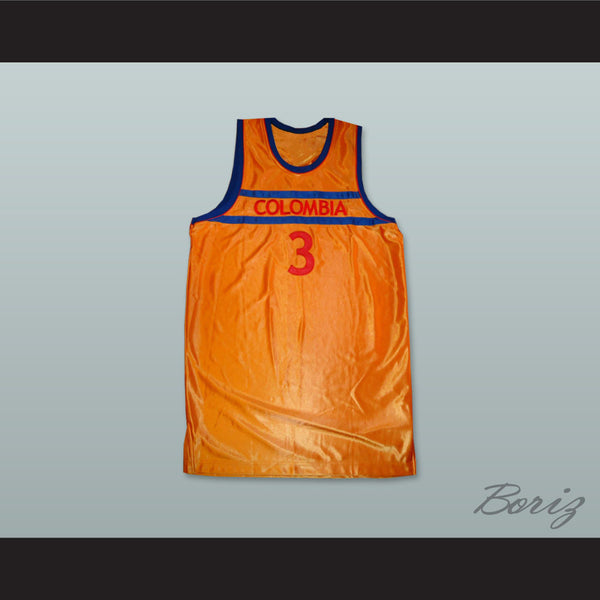 colombia basketball jersey