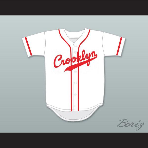 red white and blue baseball jersey