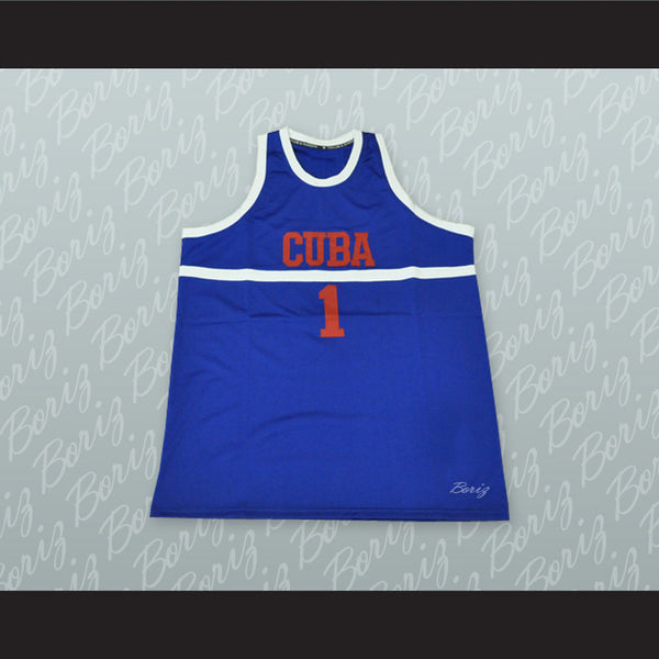 cuba basketball jersey