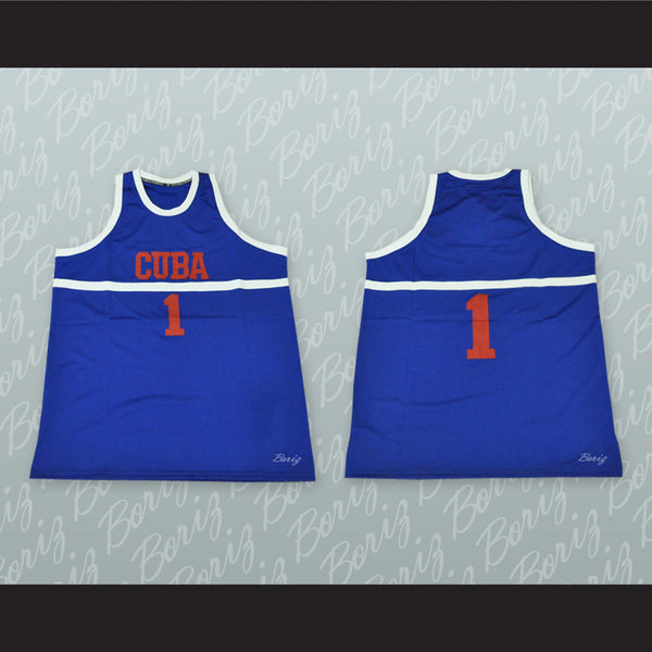 cuba basketball jersey