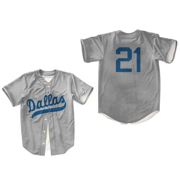 dallas baseball jersey