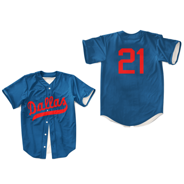 dallas baseball jersey