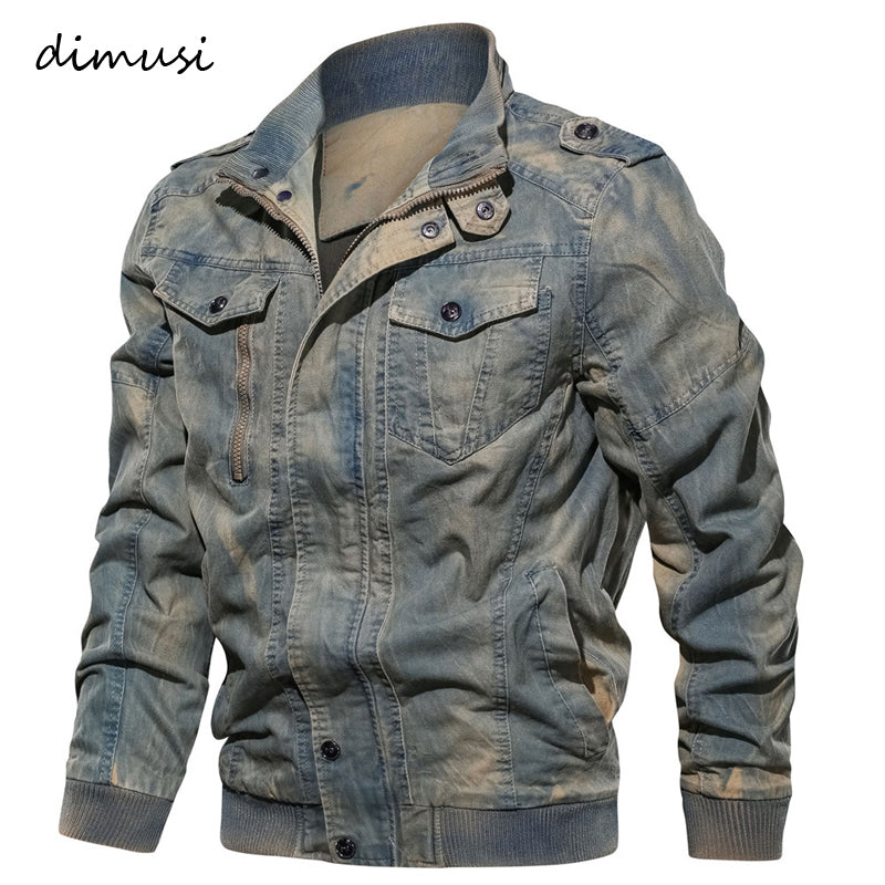 ripped denim jacket for mens