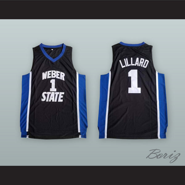 damian lillard weber state jersey