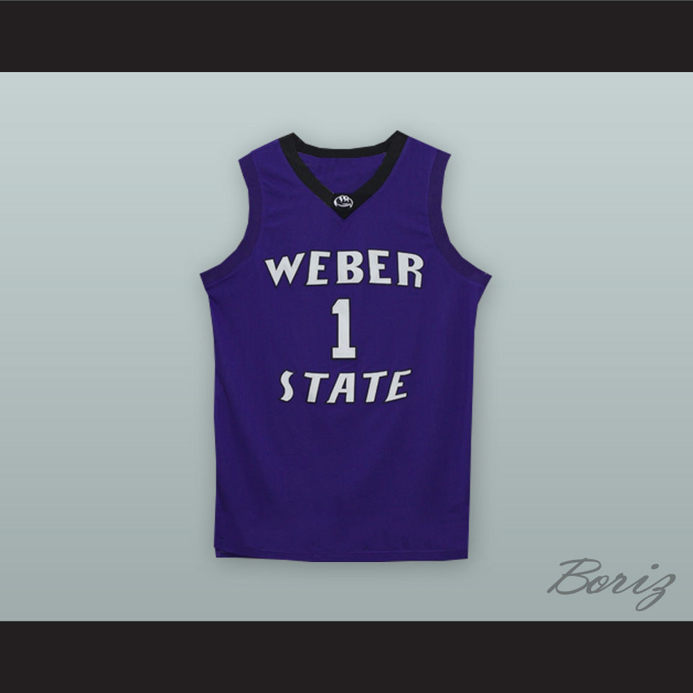 weber state basketball jersey