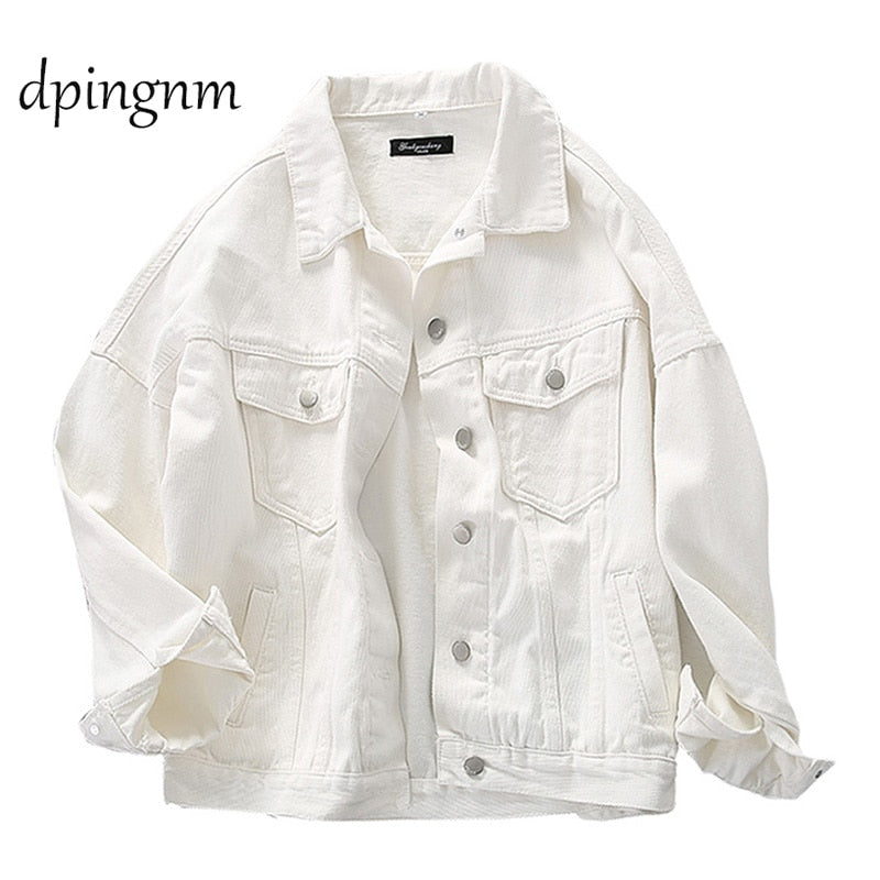 ladies white denim shirt