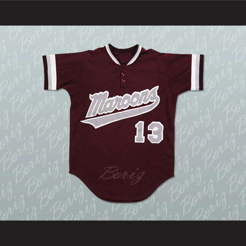 maroon baseball jersey