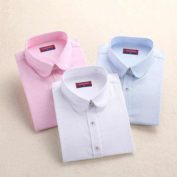 white formal shirts for women