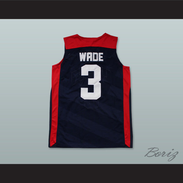 dwyane wade usa basketball jersey