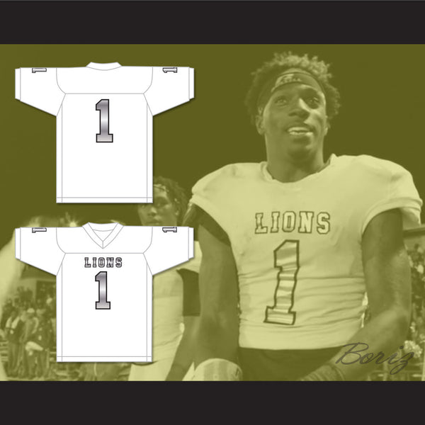 DJ Law 1 EMCC Lions White Alternate 