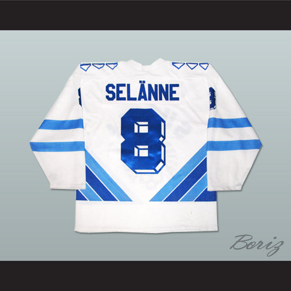 Finland Teemu Selänne Hockey Jersey 