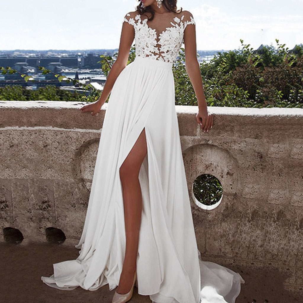 womens white maxi