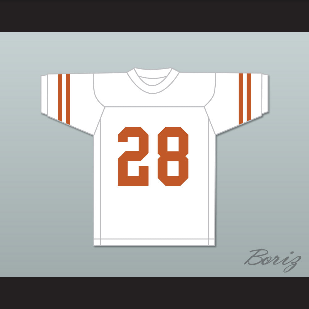 texas longhorns white football jersey