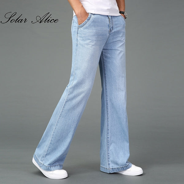 mens big and tall wide leg jeans