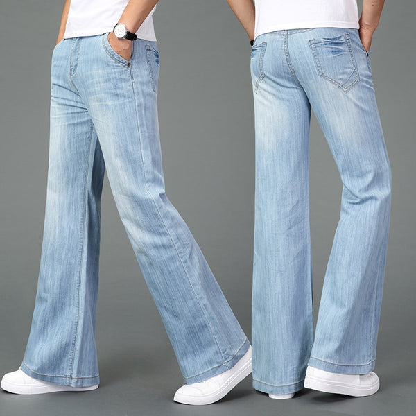 wide leg summer jeans