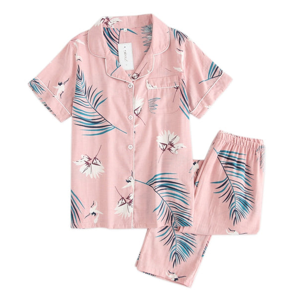 cotton summer pyjamas