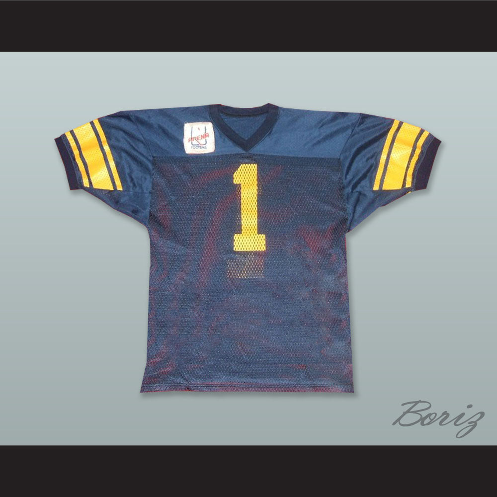 navy blue football jersey