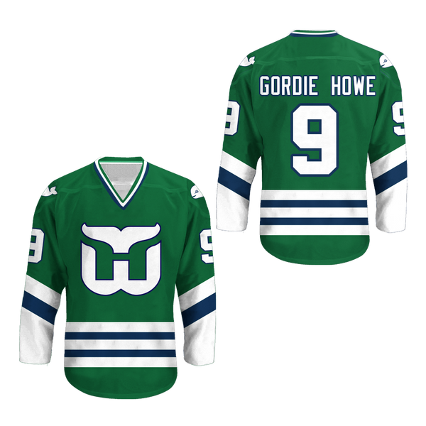 gordie howe whalers jersey