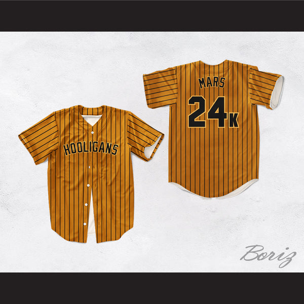 brown baseball jersey