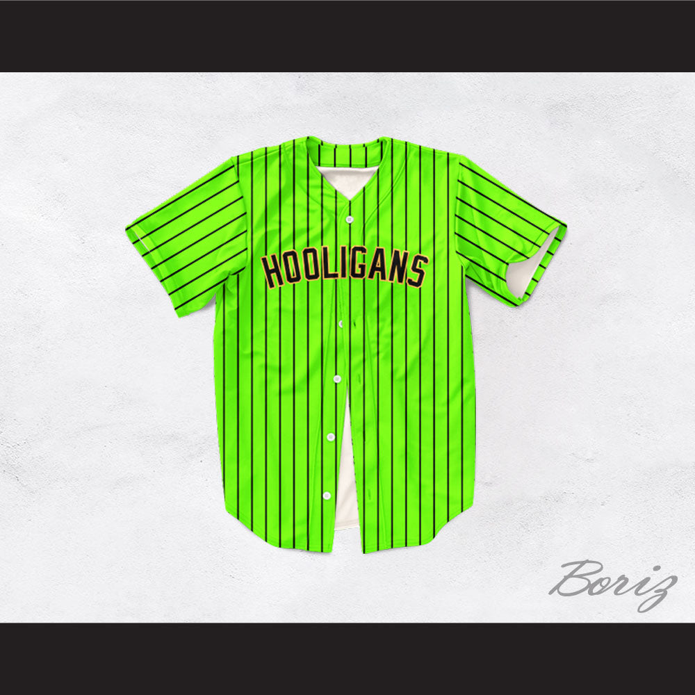 green baseball jersey