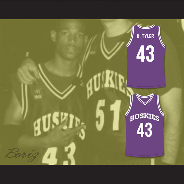 Kenny Tyler 43 Huskies Basketball 