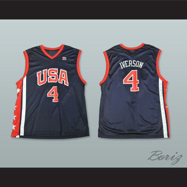 Allen Iverson 4 Team USA Basketball 