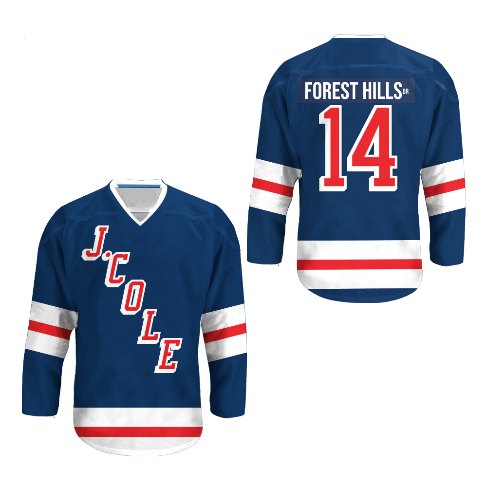 j cole hockey jersey