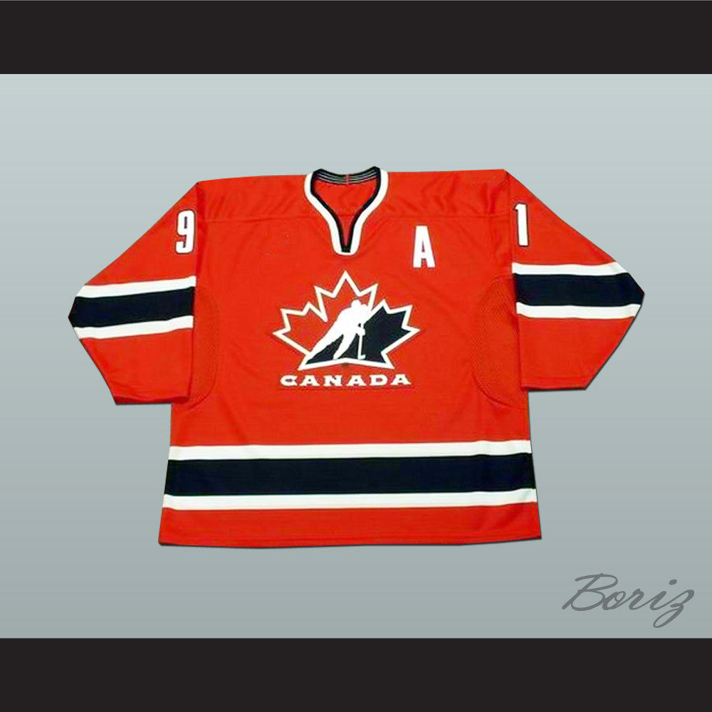 joe sakic team canada jersey