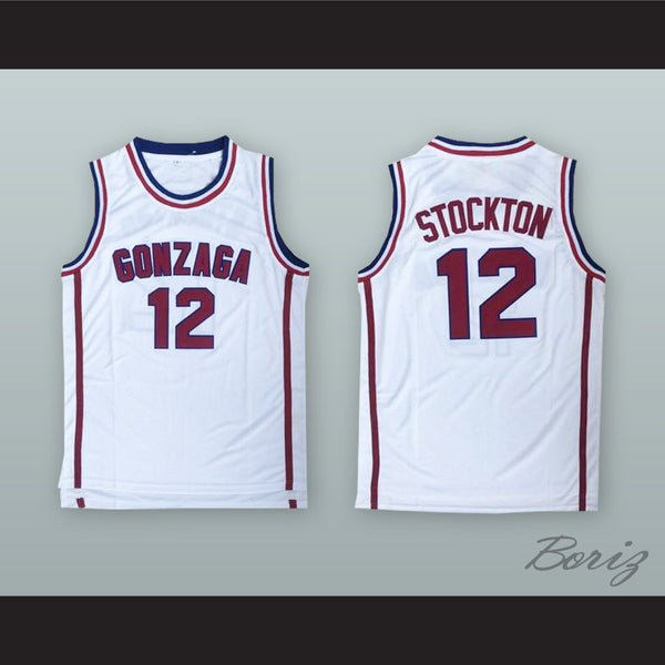 John Stockton 12 Gonzaga White 