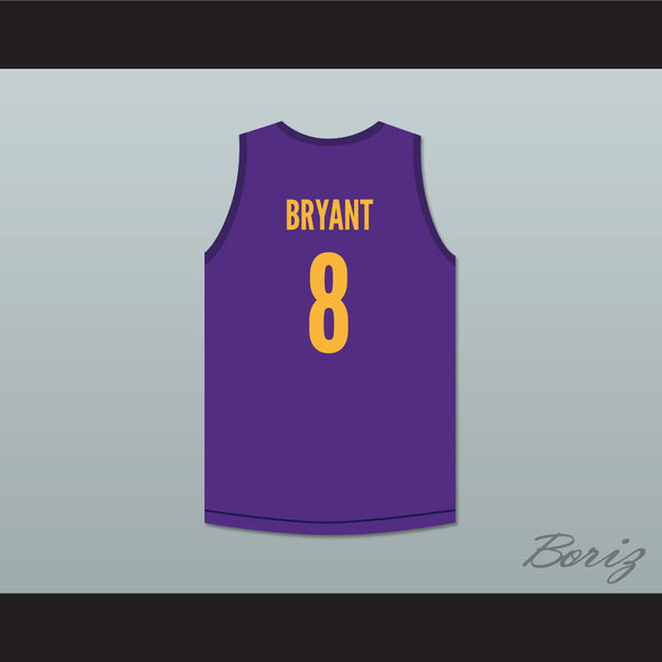 kobe bryant 8 jersey purple