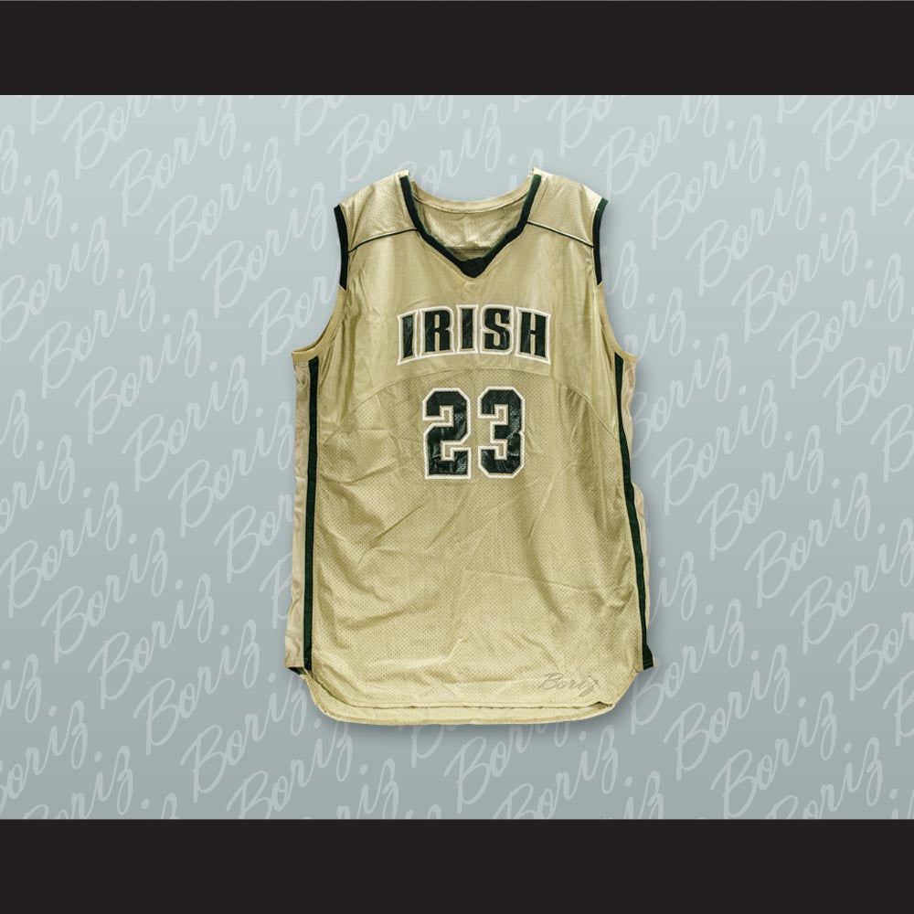 lebron james fighting irish jersey