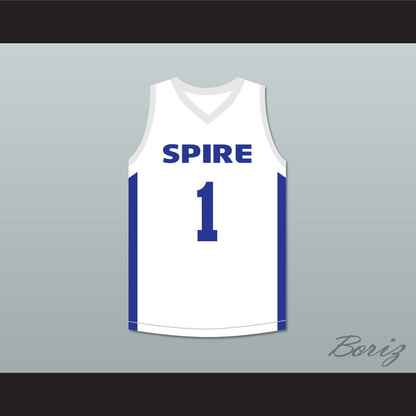 SPIRE Institute White Basketball Jersey 
