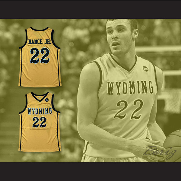 wyoming basketball jersey