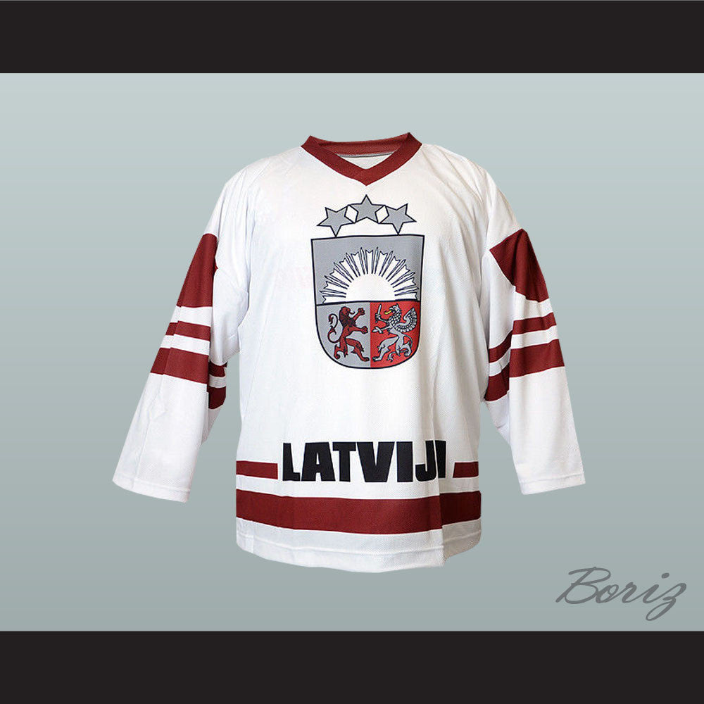 latvia hockey shirt