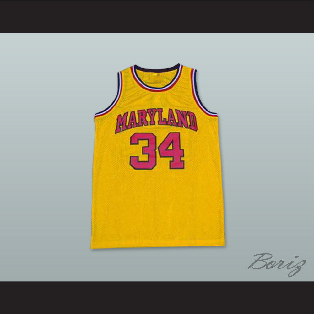 len bias maryland jersey