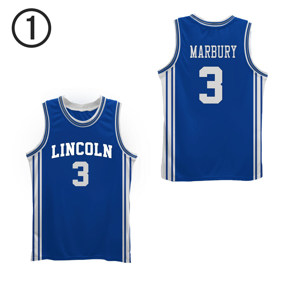 lincoln basketball jersey