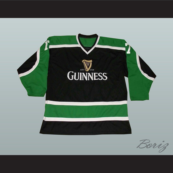 Irish Stout Beer Hockey Jersey March 17 