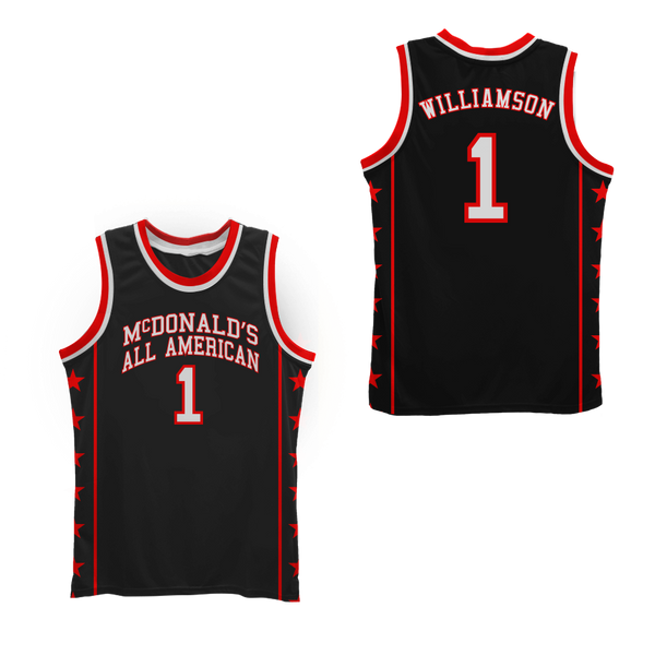 zion williamson mcdonald's all american jersey