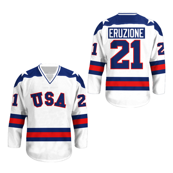 1980 usa hockey jersey eruzione