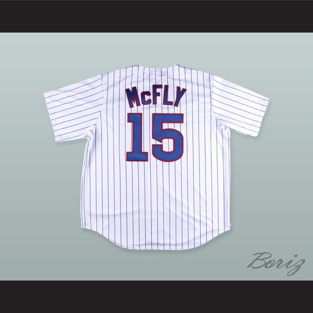 Marty McFly 15 Pinstriped Baseball 
