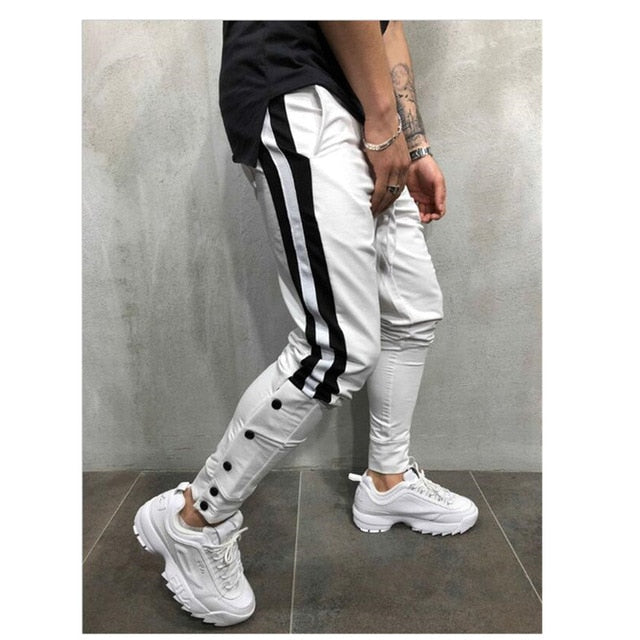 slim leg jogging bottoms