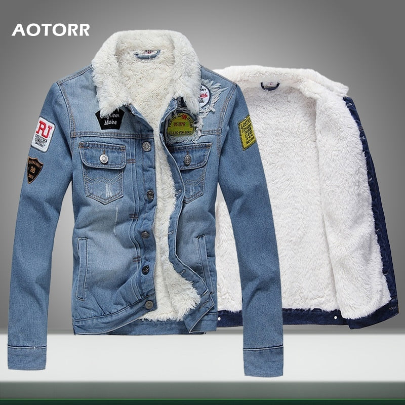 new fashion jeans jacket