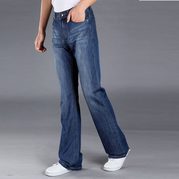 wide bootcut jeans mens