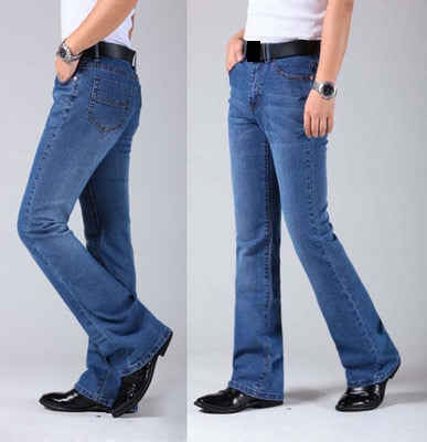 trouser flare jeans