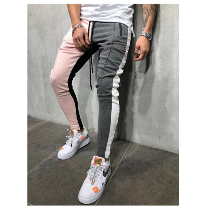 striped sweatpants mens